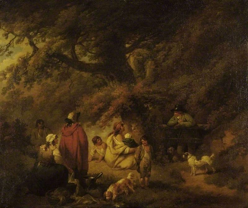 Accampamento degli zingari - Museo Fitzwilliam